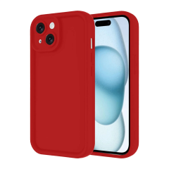 İphone 14 Kılıf Viera Silikon - Kırmızı