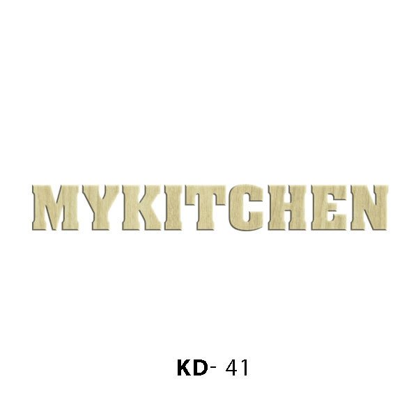 Ahşap Lazer Kesim - KD41