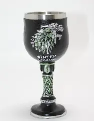 Game Of Thrones House Stark 3d Kabartmalı Çelik Kadeh Bardak