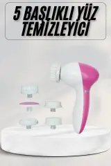 Cilt Temizleme Ve Masaj Aleti 5 Başlıklı Akne Ve Sivilce Önleyici