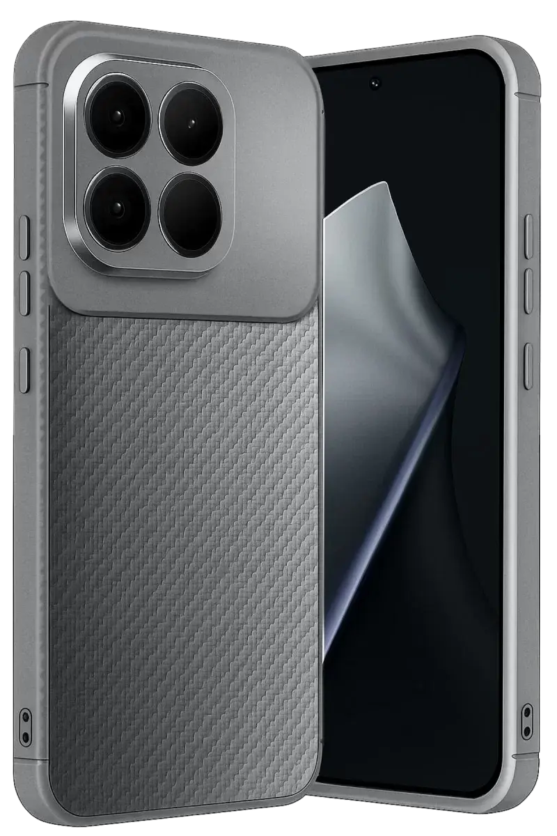Newface Xiaomi Mi 15t Auto Focus Karbon Kapak - Gri