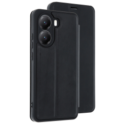 Xiaomi Poco X7 Pro Kılıf Flip Cover - Siyah