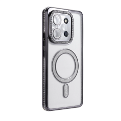 Xiaomi Redmi 15c 4g Joke Simli Magneticsafe Kılıf - Siyah