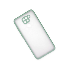 Xiaomi Redmi Note 9 Kılıf Montreal Silikon Kapak - Turkuaz