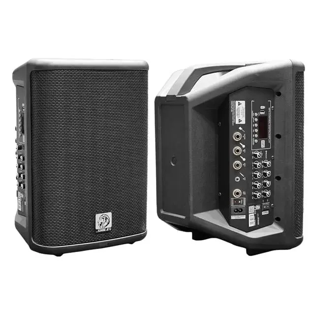 Shile Pm-8au 120w Rms 8'' Şarjlı Taşınabilir Aktif Kabin Hoparlör Dsp, Tws, Bluetooth, Mp3 Destekli