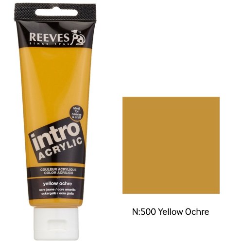 Intro Akrilik Boya 120ml - N:500 Yellow Ochre
