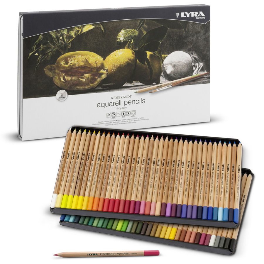 Rembrandt Aquarell Kalem Seti 36 Renk