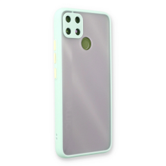Realme C25 Kılıf Montreal Silikon Kapak - Turkuaz