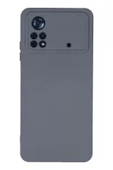 Newface Xiaomi Poco X4 Pro 5g Kılıf Nano İçi Kadife Silikon - Gri