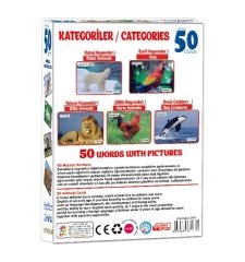 Laço Kids Eğitici Kartlar Kelimeler 50 Parça
