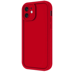 İphone 11 Kılıf Viera Silikon - Kırmızı