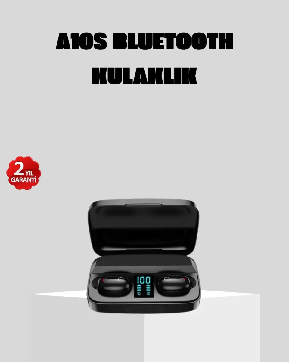 A10s Kablosuz Bluetooth Kulaklık – 1800mah Powerbank, Otomatik Eşleşme, İos/android Uyumlu