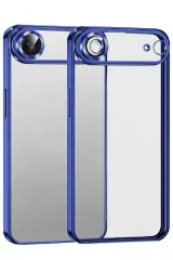 Newface Apple İphone 17 Air Razer Lensli Silikon - Lacivert