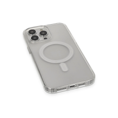 İphone 14 Pro Max Kılıf Matte Şeffaf Magneticsafe - Şeffaf