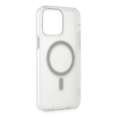 İphone 14 Pro Max Kılıf Matte Şeffaf Magneticsafe - Şeffaf