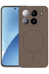 Joko Xiaomi Mi 15 Kılıf Jully Magsafe Kapak - Kahverengi