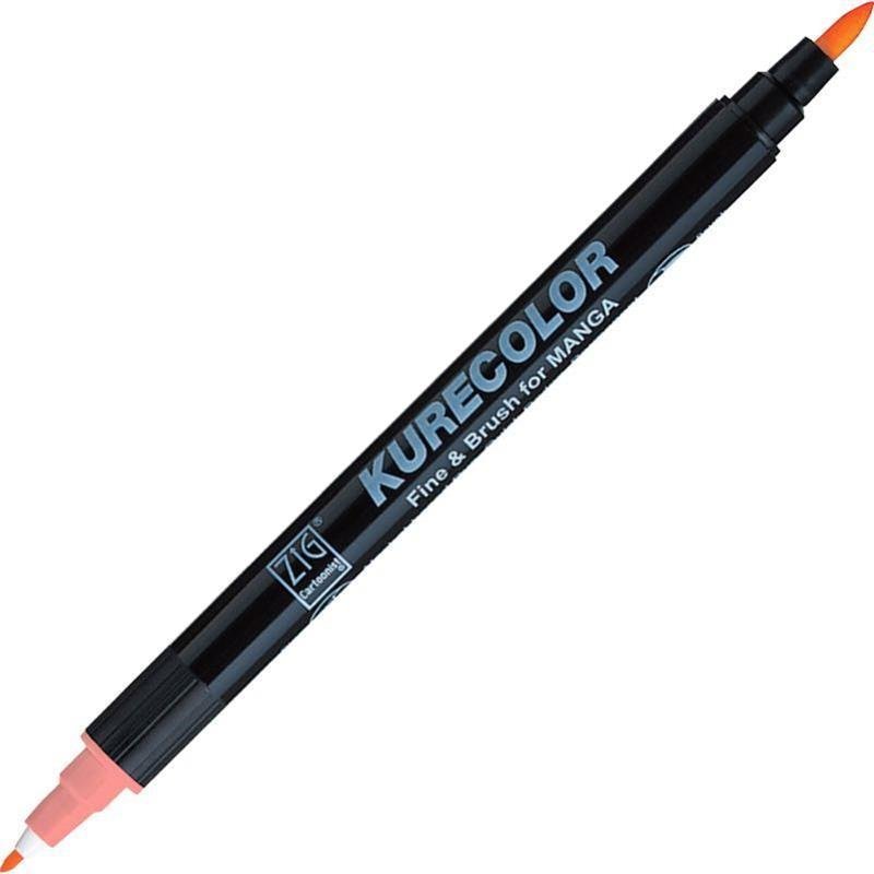 Kurecolor Fine&Brush For Manga Çift Taraflı Kalem N:204 Light Carmine