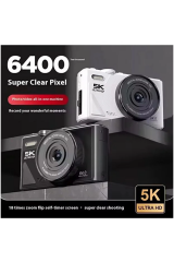 5k 75mp Hd Dijital Kamera 18x Dijital Zoom, Flaşlı,3.0 İnç Ekranlı Fotoğraf Makinesi