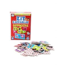 Laço Kids Eğitici Kartlar Zıt Kavramlar 54 Parça