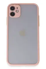 Newface İphone 11 Kılıf Montreal Silikon Kapak - Pembe