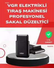 Abs Gövdeli Süper İnce Elektrikli Sakal Kesici – 45 Dk Kablosuz Kullanım, Yanak Makası Dahil