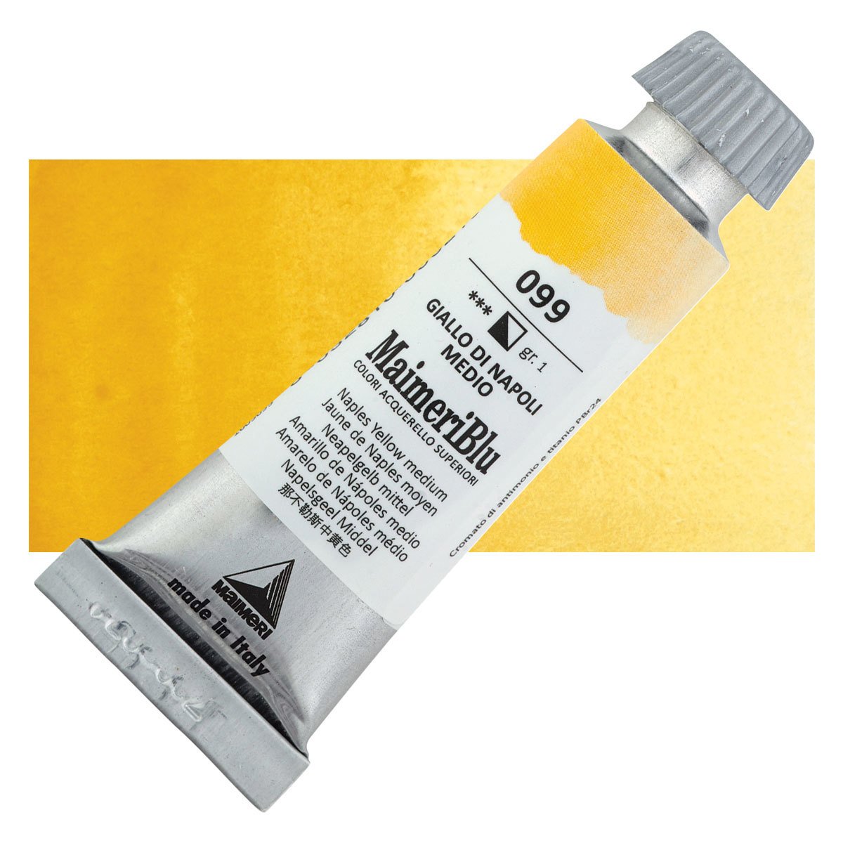 Blu Tüp Suluboya 12ml N:099 Naples Yellow Medium