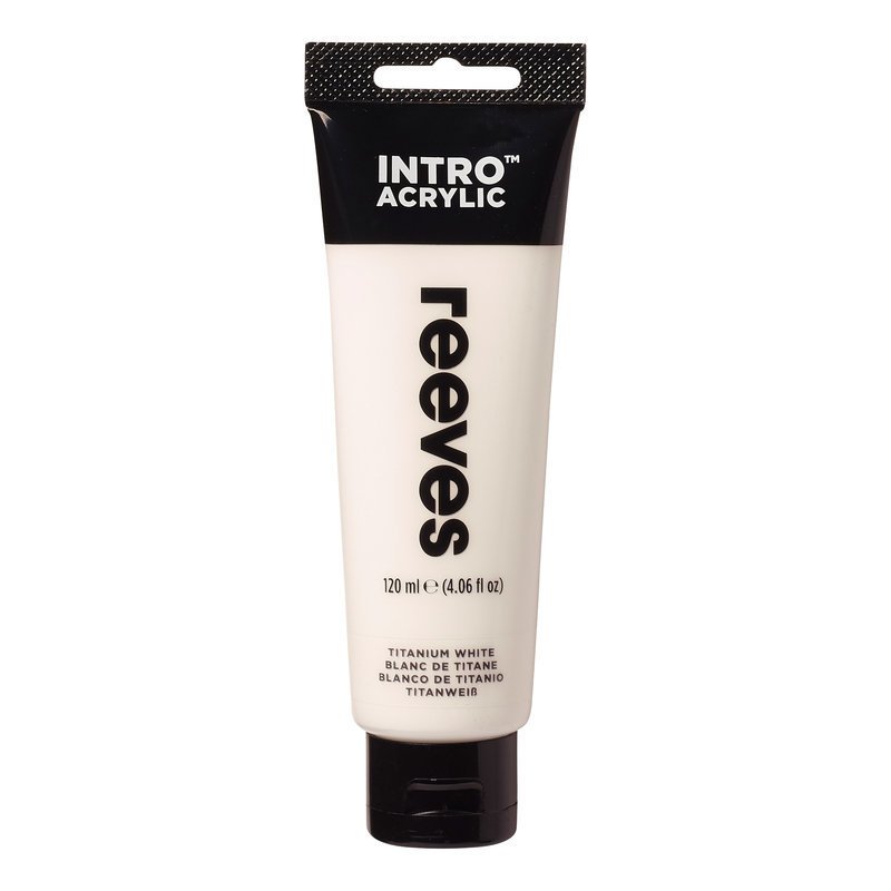 Intro Akrilik Boya 120ml - N:710 Titanium White