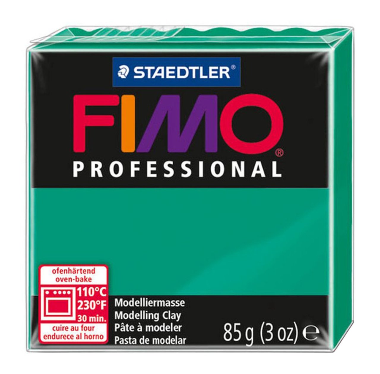 Fimo Professional Polimer Kil - Green - 85g