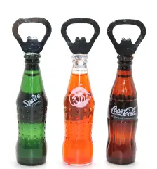İkonik İçecek Şişesi Tasarımlı Magnetli Şişe Açacağı - Model 2