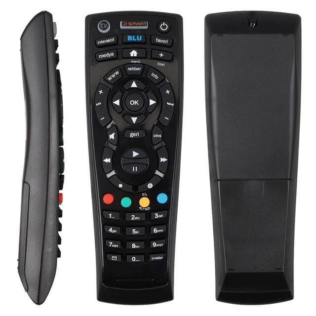 D-smart Hd Blu Akıllı Uydu Alıcı Kumandası