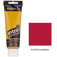Intro Akrilik Boya 120ml - N:250 Rose Madder