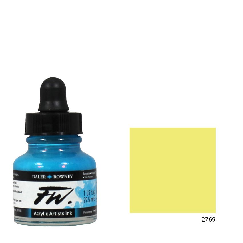 FW Ink Likit Akrilik 29.5ml - Lemon Yellow 2769