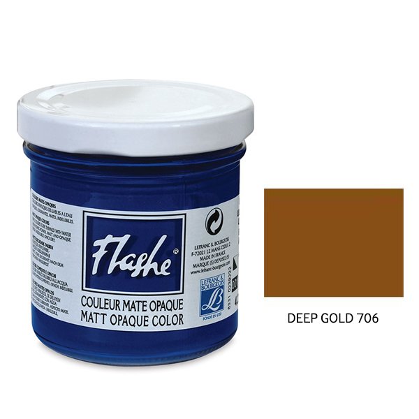 Akrilik Boya 125ml - N:706 Deep Gold