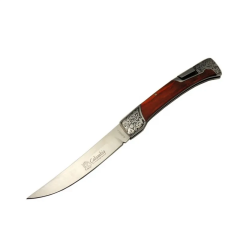 Columbia A 3165 A Kamp Çakı 24 Cm - Ahşap; Metal Saplı, Kemerlikli