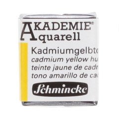 Akademie Yarım Tablet Suluboya - Cadmium Yellow