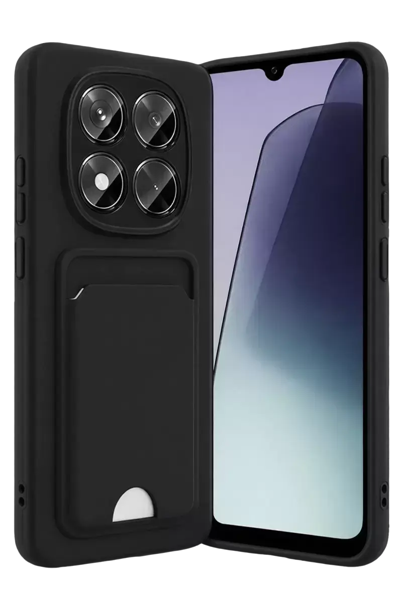Newface Xiaomi Redmi Note 15 Pro 5g Kelvin Kartvizitli Silikon - Siyah