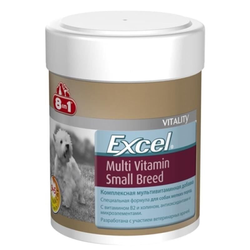 8in1 Excel Yetişkin Küçük Irk Köpek Multivitamin 70 Tablet
