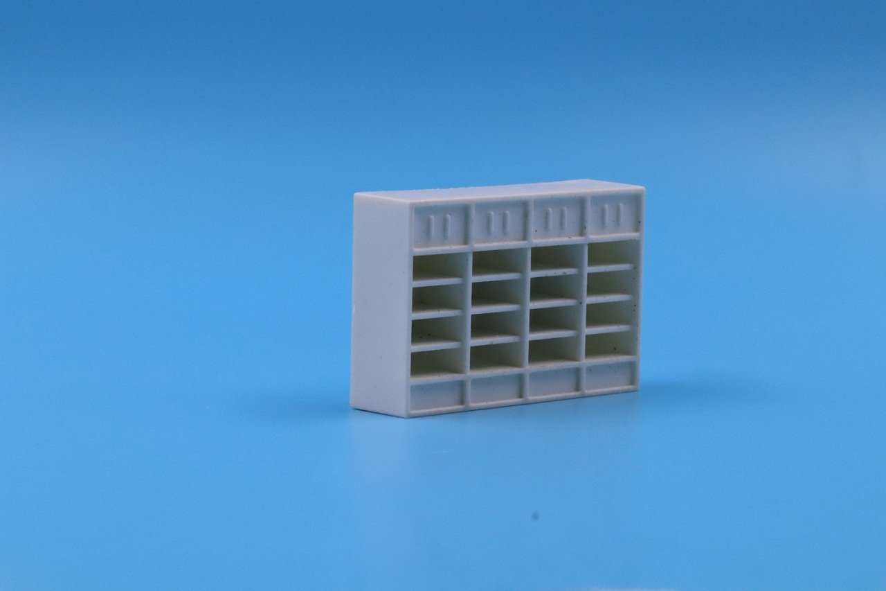 Maket Kitaplık - 1/50 - 60x15x40mm