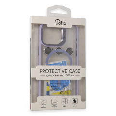 Joko  İphone 15 Pro Max Kılıf Roblox Lens Magsafe Standlı Kapak - Koyu Yeşil
