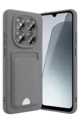 Newface Xiaomi Redmi Note 15 Pro 4g Kelvin Kartvizitli Silikon - Gri