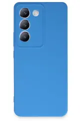 Newface Vivo V30 Lite 4g Kılıf First Silikon - Mavi