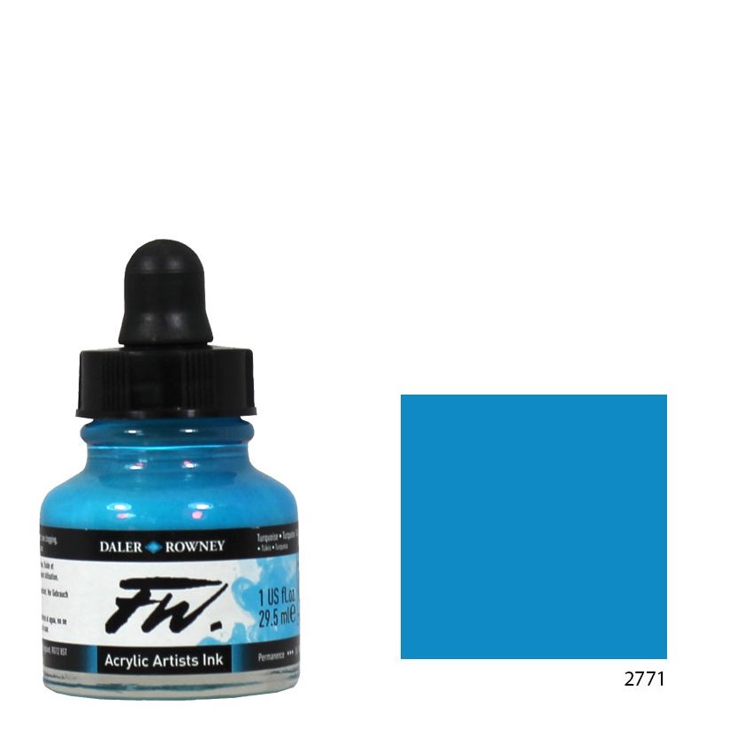 FW Ink Likit Akrilik 29.5ml - Marine Blue 2771