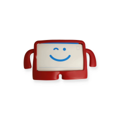 İpad Pro 13 (2024) Karakter Tablet Silikon - Kırmızı