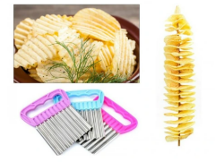 Chips Chopper Şekilli Sebze Ve Meyve Dilimleyici