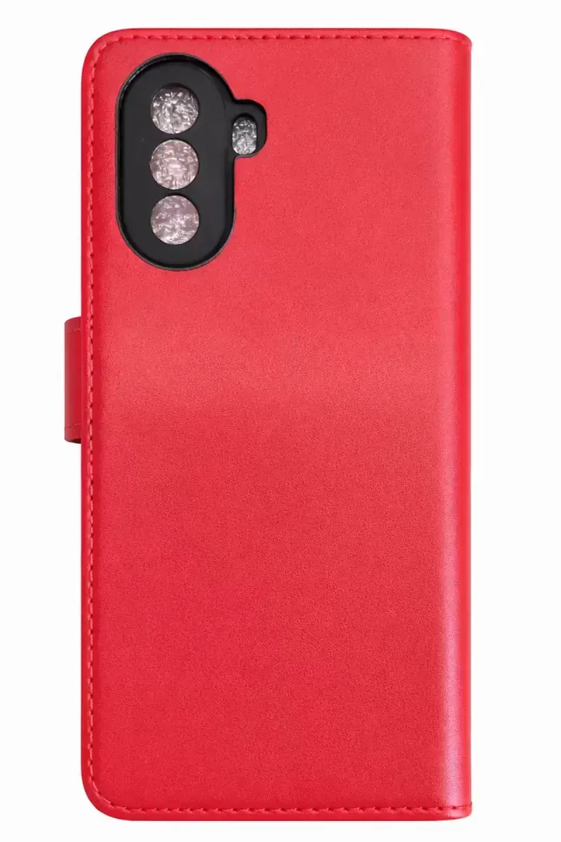 Newface Huawei Nova Y70 Trend S Plus Kapaklı Kılıf - Kırmızı