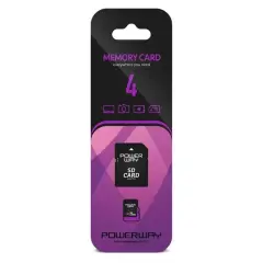 Powerway Pwr-4 Micro 4gb Micro Sd Hafıza Kartı