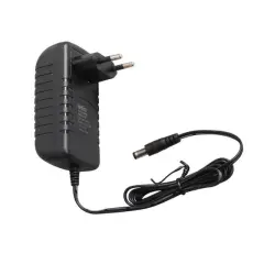 Weko 12 Volt - 2.5 Amper 5.5*2.5 Uçlu Yerli Üretim Plastik Kasa Priz Tipi Adaptör