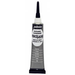 Porselen Kontürü - 20ml - Pewter - N.10