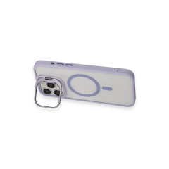 Joko  İphone 15 Pro Max Kılıf Roblox Lens Magsafe Standlı Kapak - Pudra