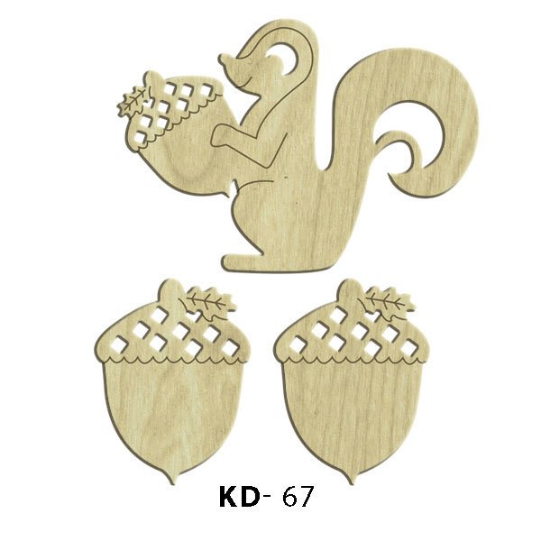 Ahşap Lazer Kesim - KD67